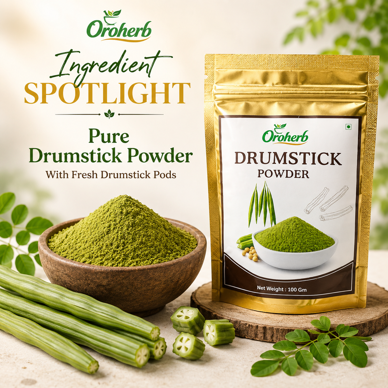 OROHERB Drumstick Powder 100g