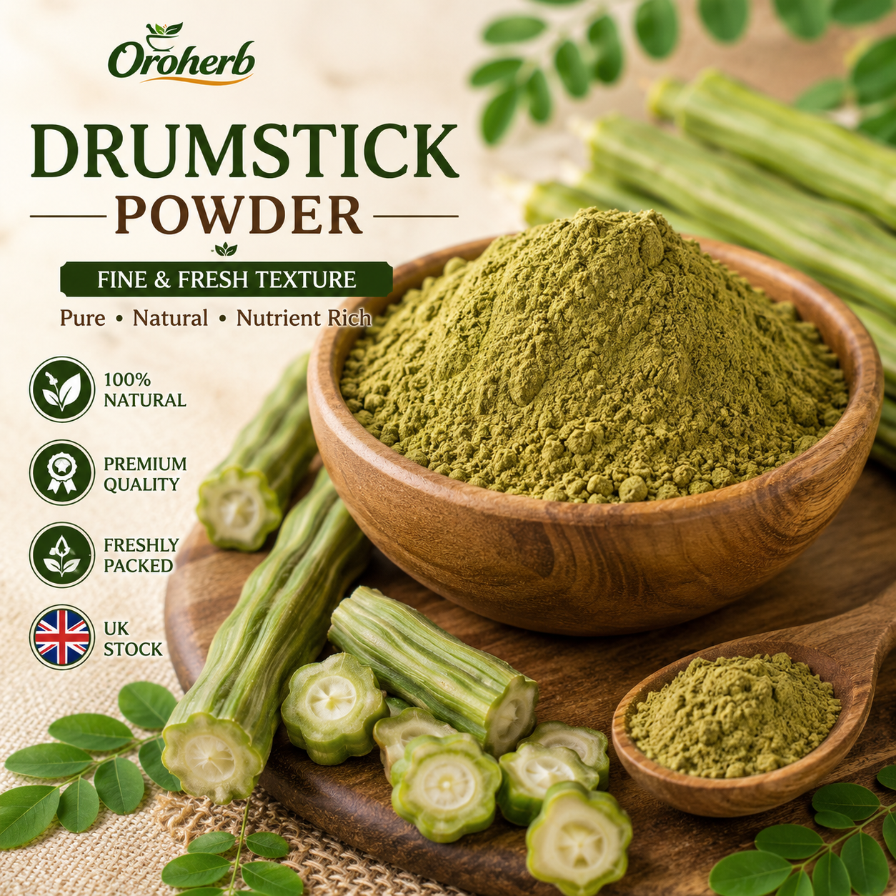 OROHERB Drumstick Powder 100g