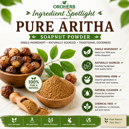 OROHERB Aritha Powder 100g