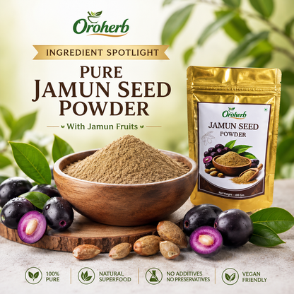 OROHERB Jamun Seed Powder 100g
