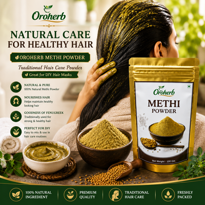 OROHERB Methi Powder 100g